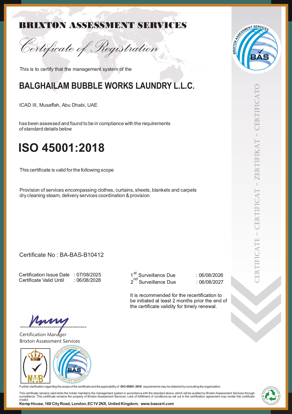 Largest Healthcare Laundry Facility in the UAE